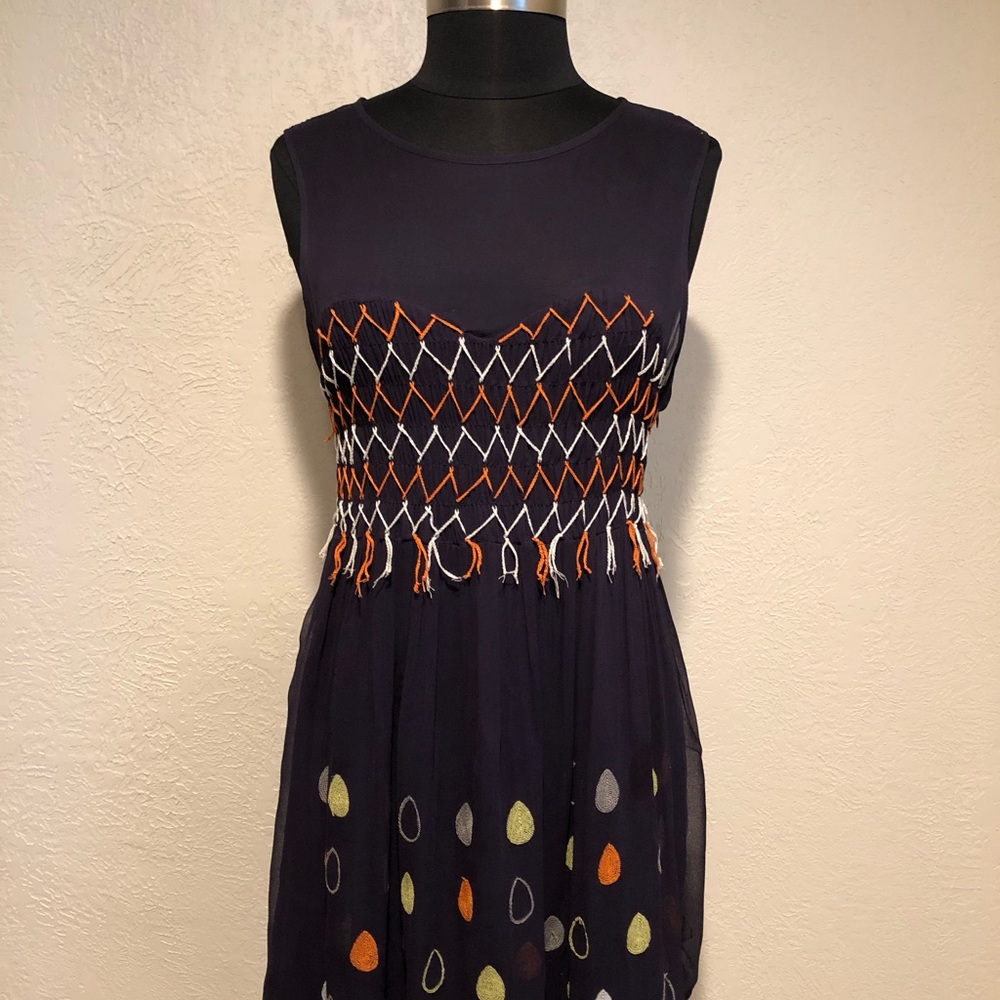 Eva Franco midi teardrop dress